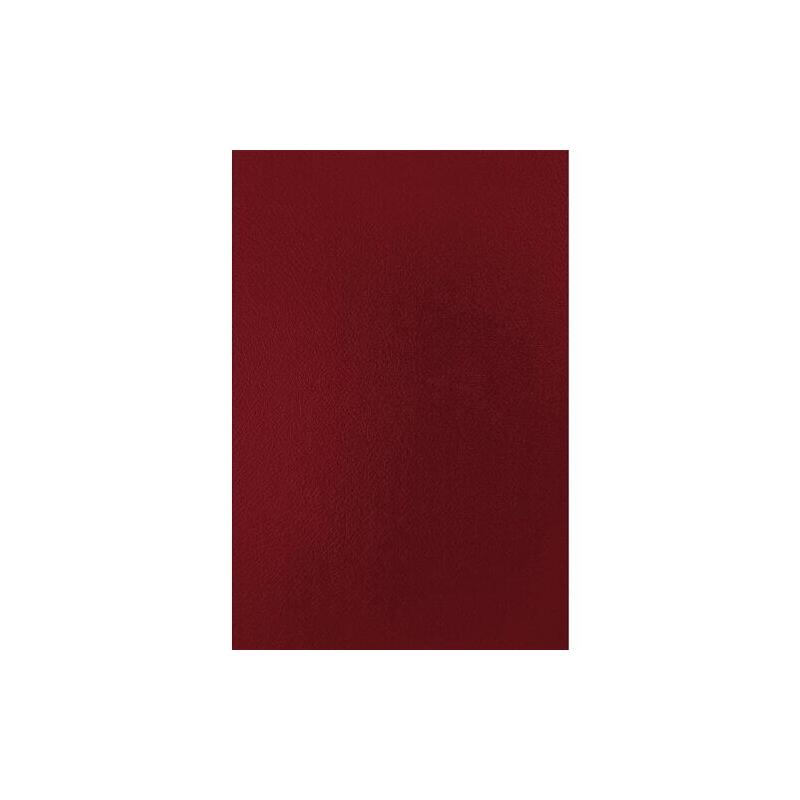 Fellowes Pack De 50 Portadas De Carton Simil Piel A4 - 750 Gr - Color Rojo