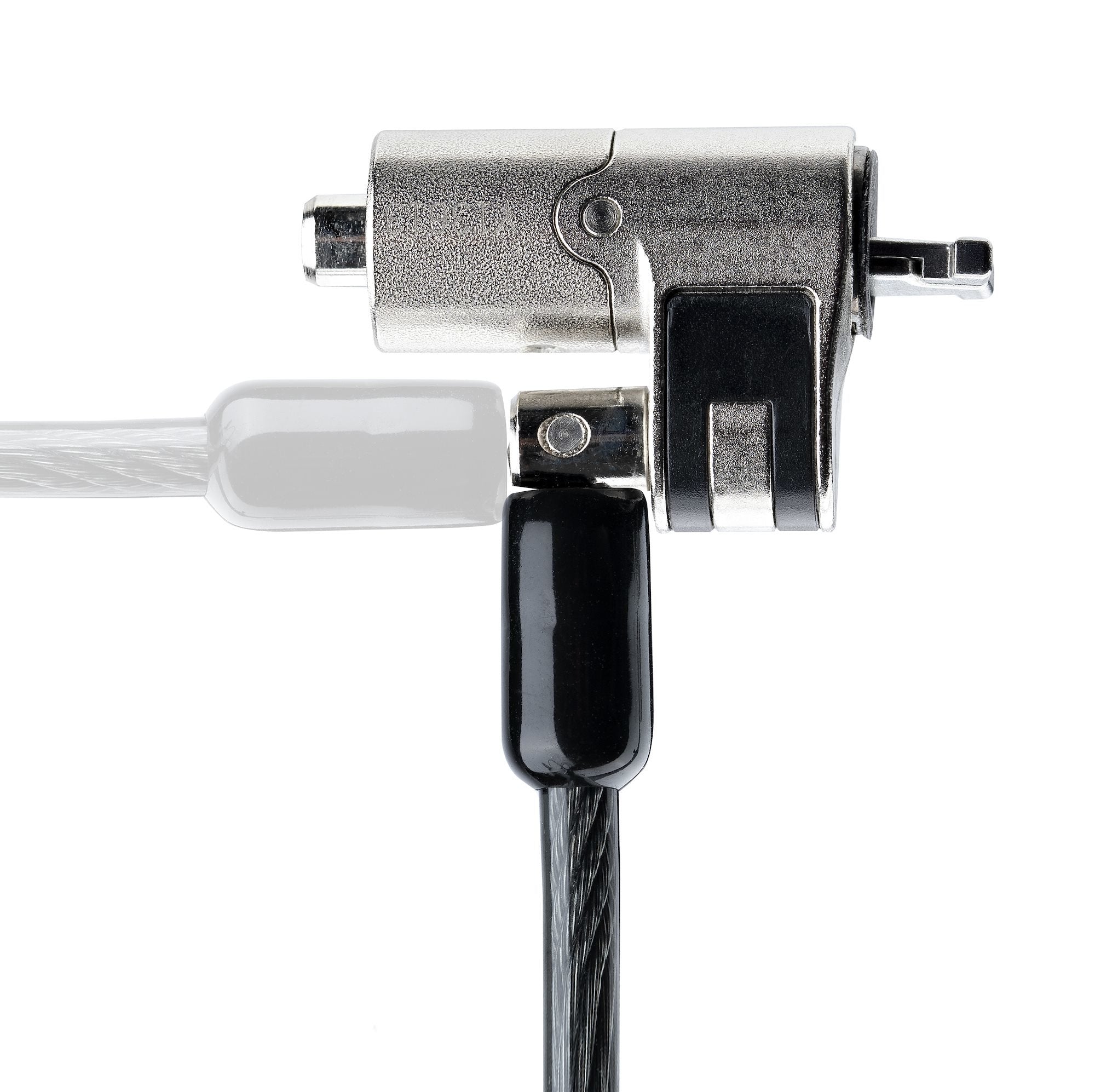 Startech.Com Nanok-Laptop-Lock Cable Antirrobo Negro, Plata 2 M
