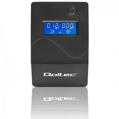 Qoltec 53980 Ups Monolith 1000va 600w Lcd Usb Rj45