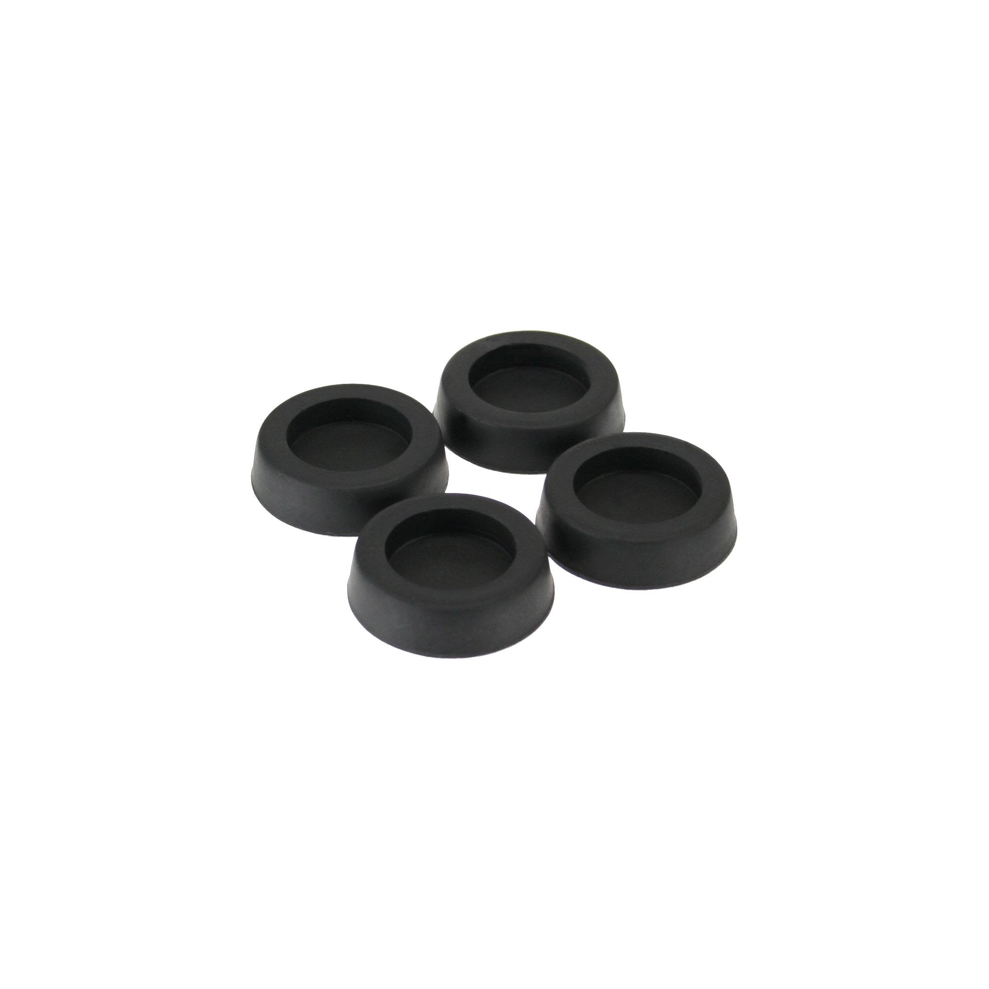 Pies De Goma Inline Para Carcasas De Pc Y Servidores, Paquete De 4, Negro