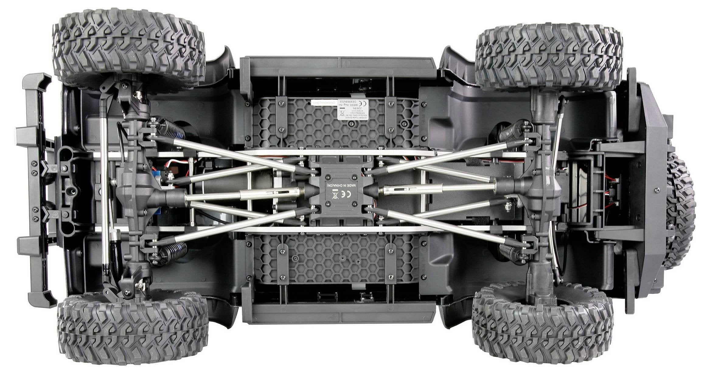 Amewi Allrock H8 Scale Crawler Brushless 1:8 Artr Gris