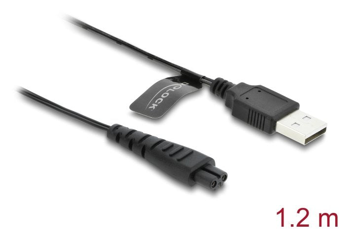 Delock Usb Cable De Carga 5 V Para Elektrorasierer Kompatibel Con Remington Hc4250, Mb