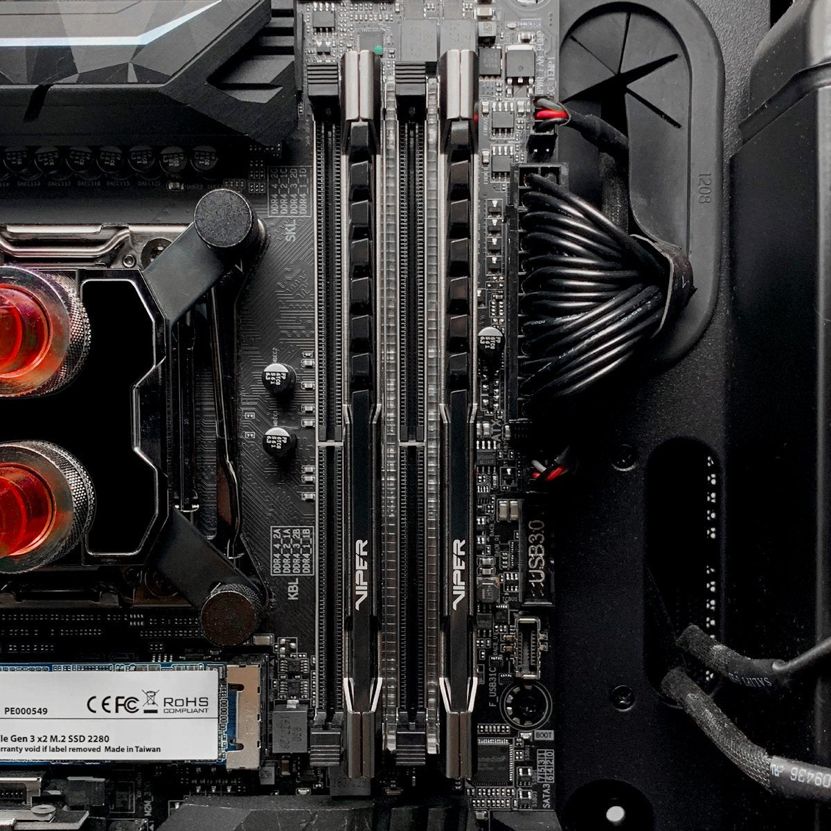 Memoria Ram Patriot Ddr4 Viper Steel  8gb 3600mhz Cl18 Xmp2