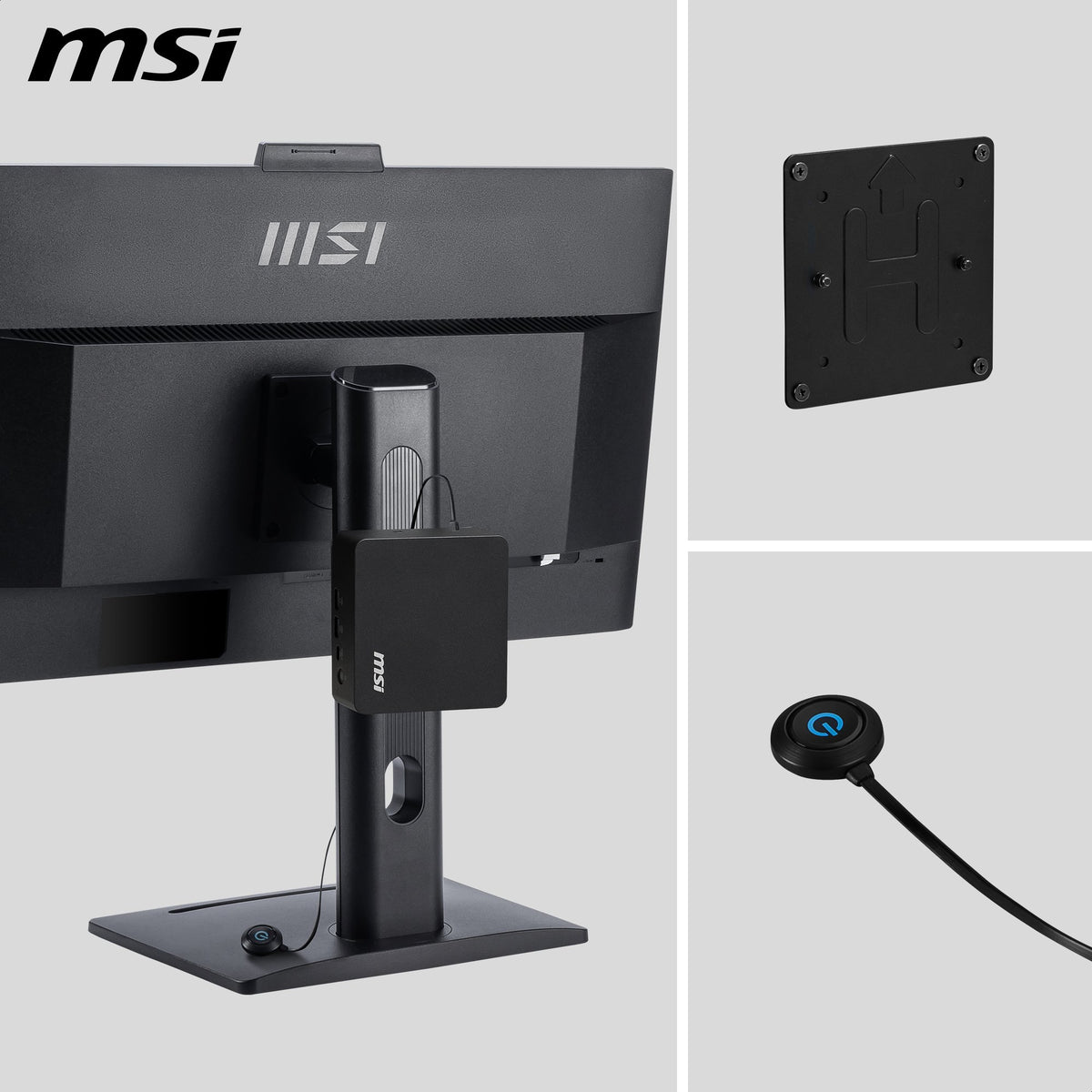 EAN 4711377431200 - MSI Cubi NUC AI+ 3MG-005BEU USFF Negro 322 Intel® SoC FCBGA2540 4,4 GHz Altavoces incorporados imagen 4