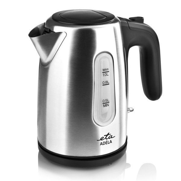 Hervidor  Eta Eta160490000 Eléctrico Adéla, 1600 W, Capacidad 1 L, Acero Inoxidable