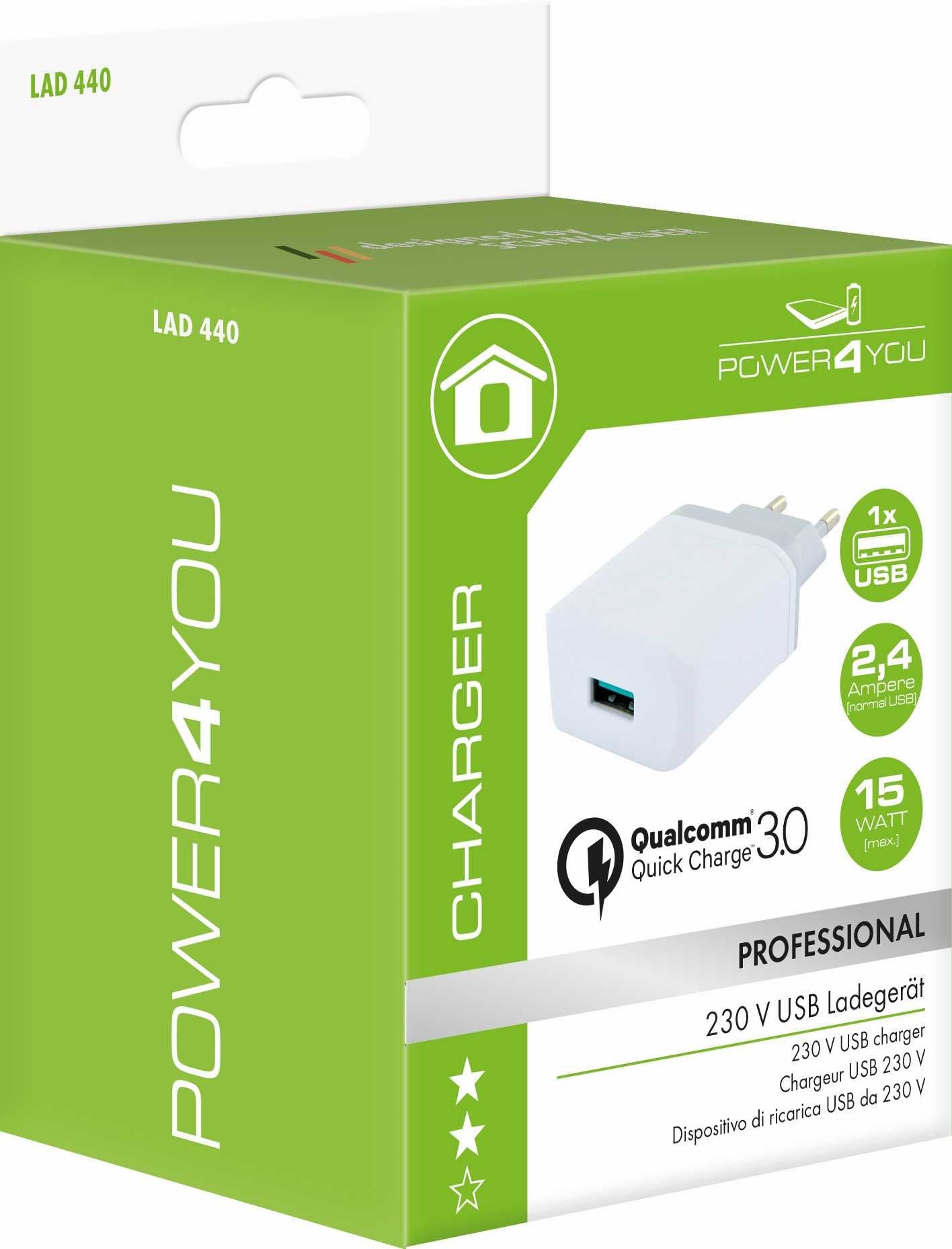 Schwaiger Adaptador De Pared 230v Quick Charge  3.0"