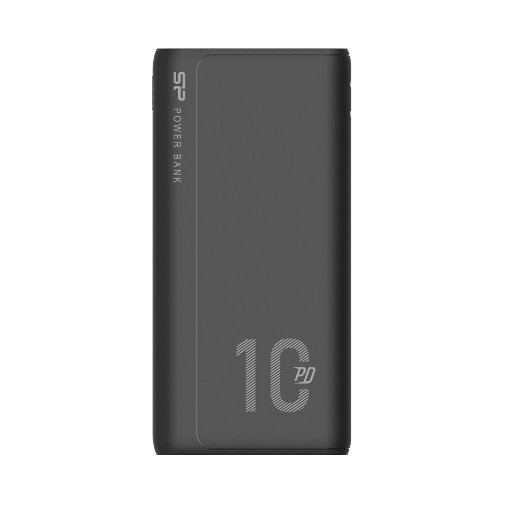 Powerbank Silicon Power Qp15 10000mah Qc3.0+Pd 2xusb A, 1x Musb  + 1x Usb C, Czarny