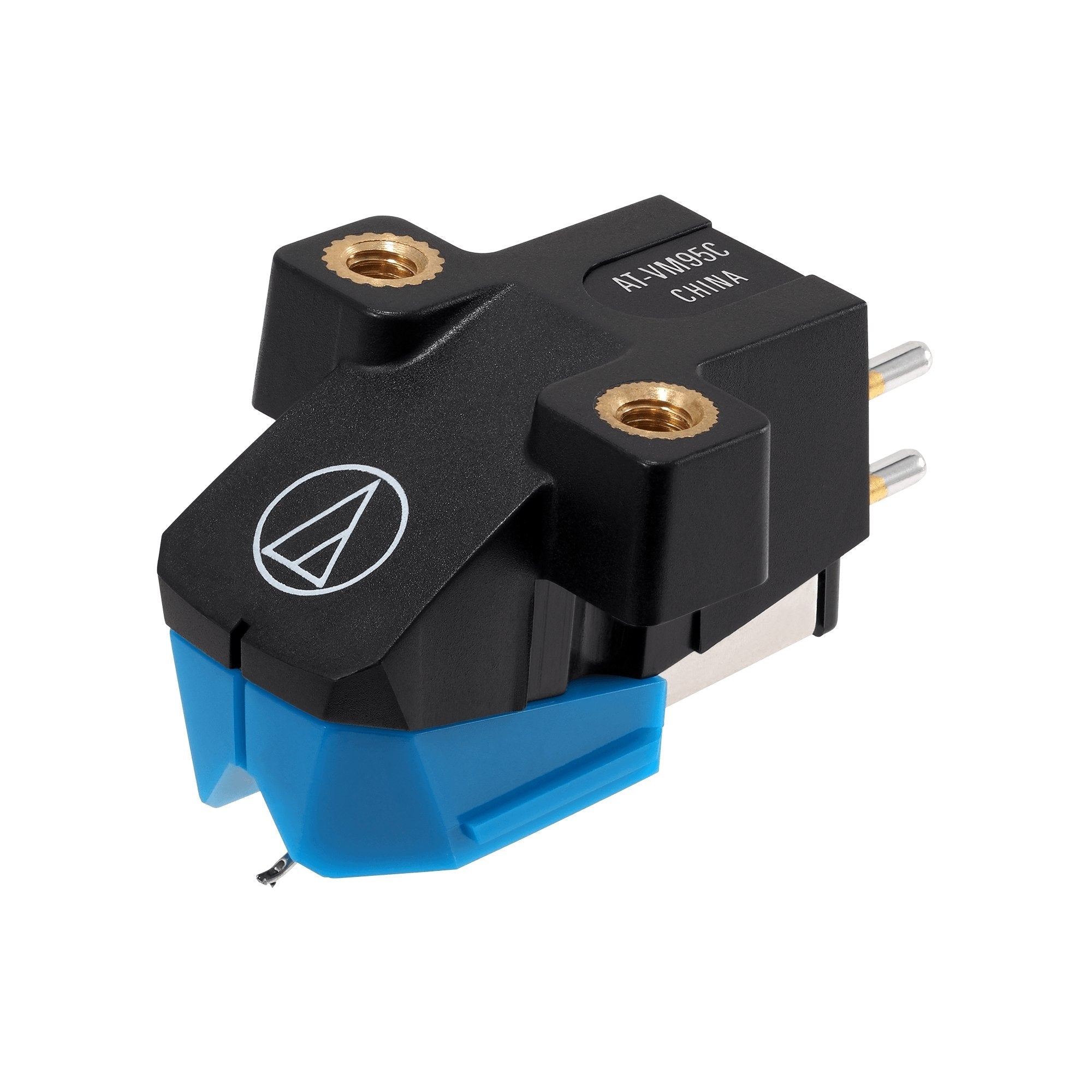 Audio Technica At-Vm95c/H, Tonabnehmer Negro/Azul