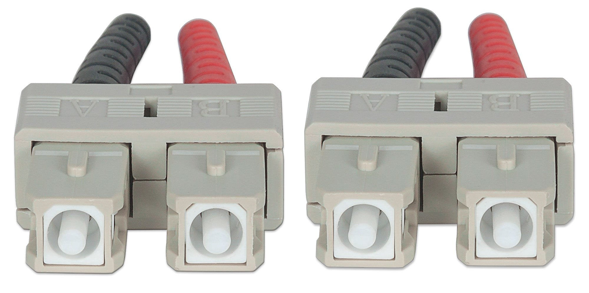 Intellinet 751100 Cable De Fibra Optica 3 M Sc Om3 Color Aguamarina