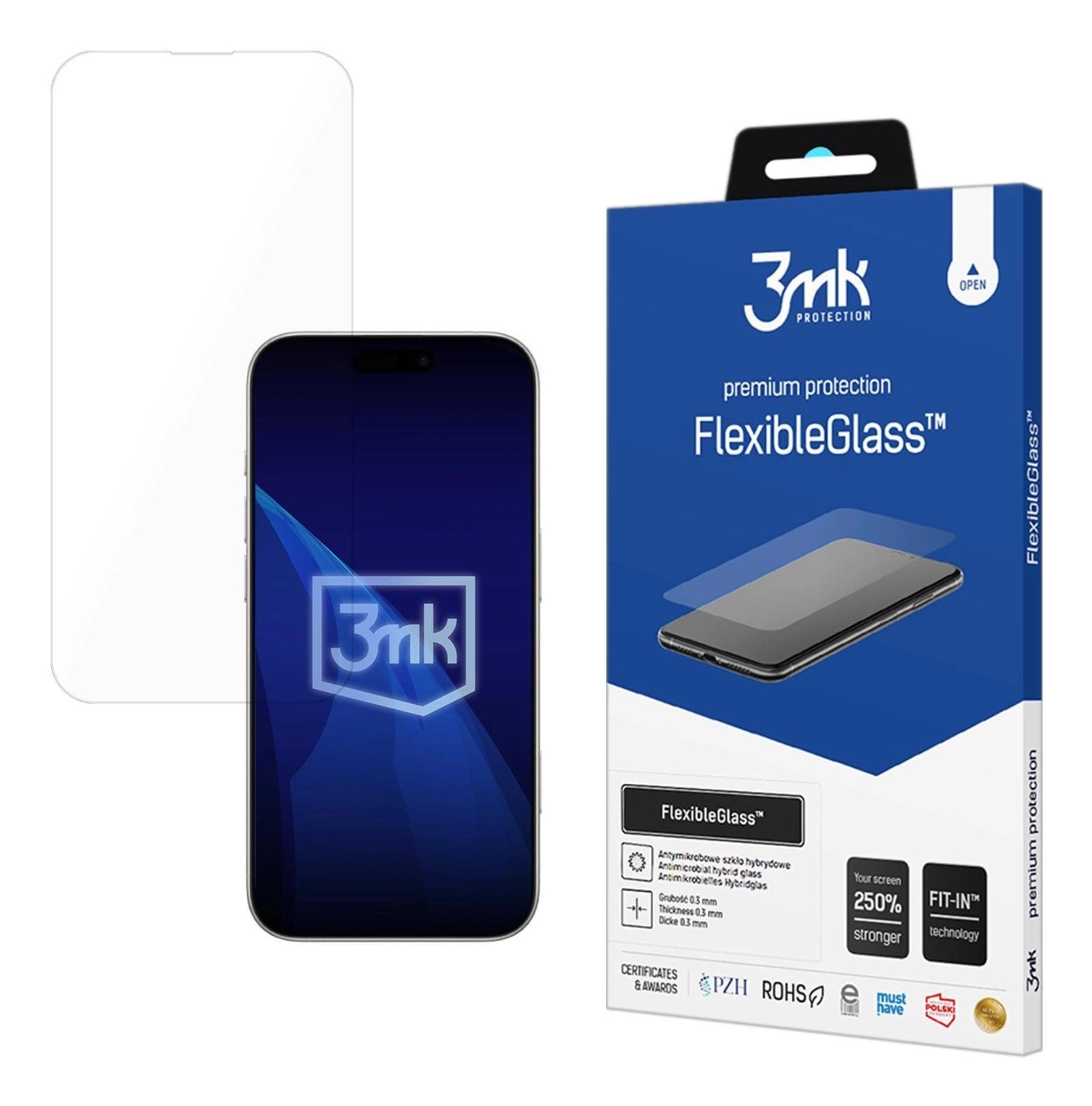 EAN 5903108674973 - 3MK FlexibleGlass Protector de pantalla Apple 1 pieza(s) imagen 1