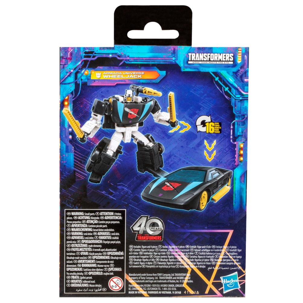 Figura Hasbro Transformers Legacy United Deluxe Armada Universe Wheeljack