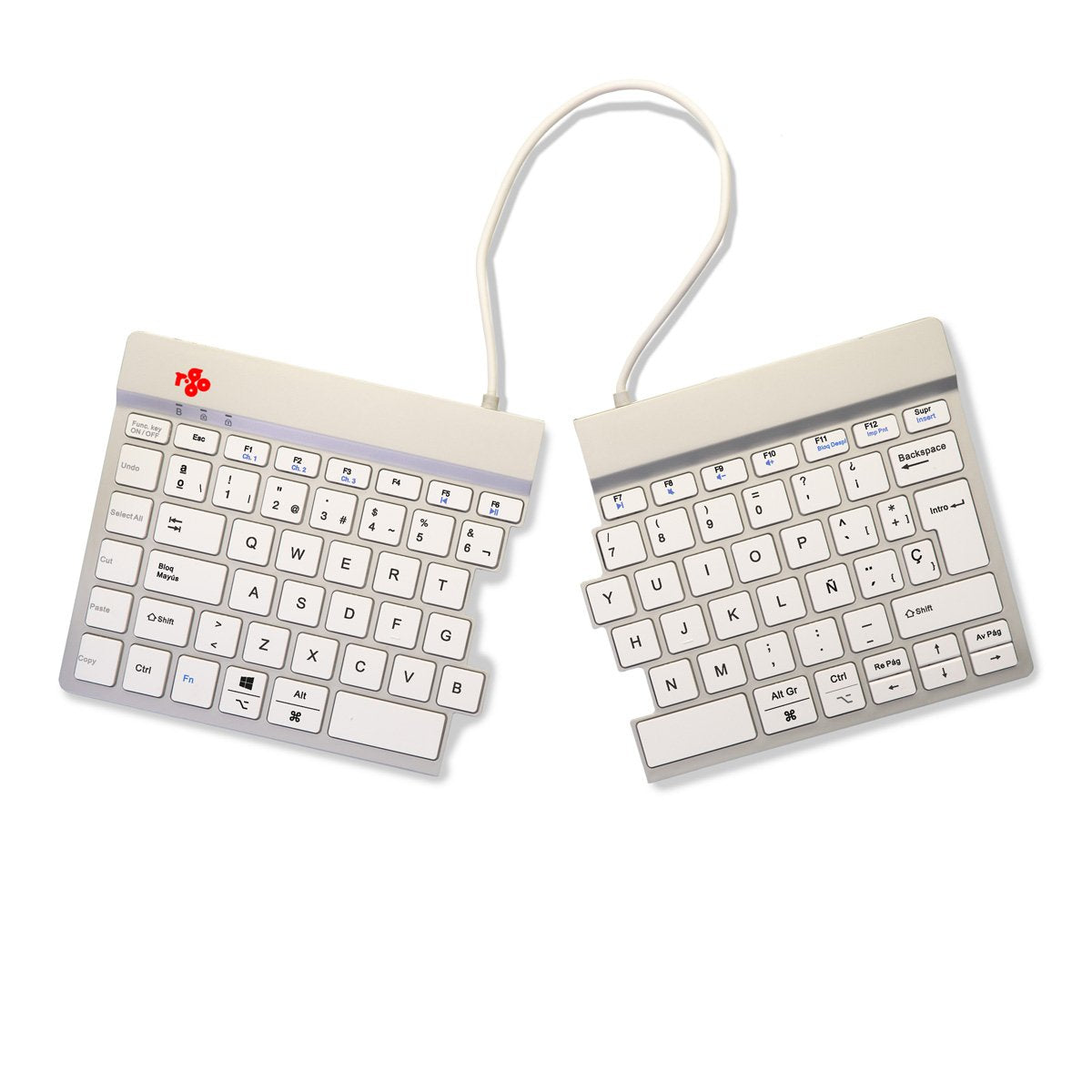 EAN 8719274492245 - R-Go Tools RGOSBESWLWH teclado Universal Español imagen 7