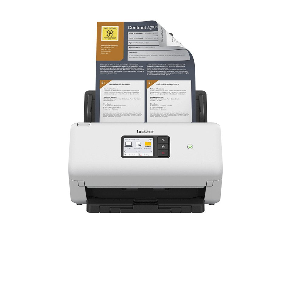 EAN 4977766814591 - Brother ADS-4500W escaner Escáner con alimentador automático de documentos (ADF) 600 x 600 DPI A4 Negro,  imagen 1