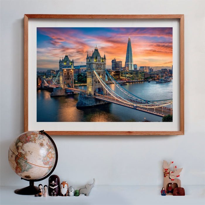 Puzzle  Clementoni Colección De Alta Calidad Londres En Crepúsculo (Piezas: 1500)