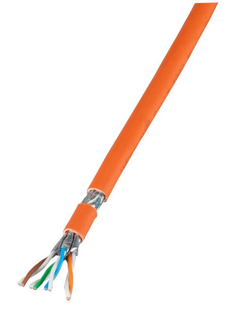 Cat.7 1000 Awg23 S Ftp,4p Cpr Dca, Naranja, 100m