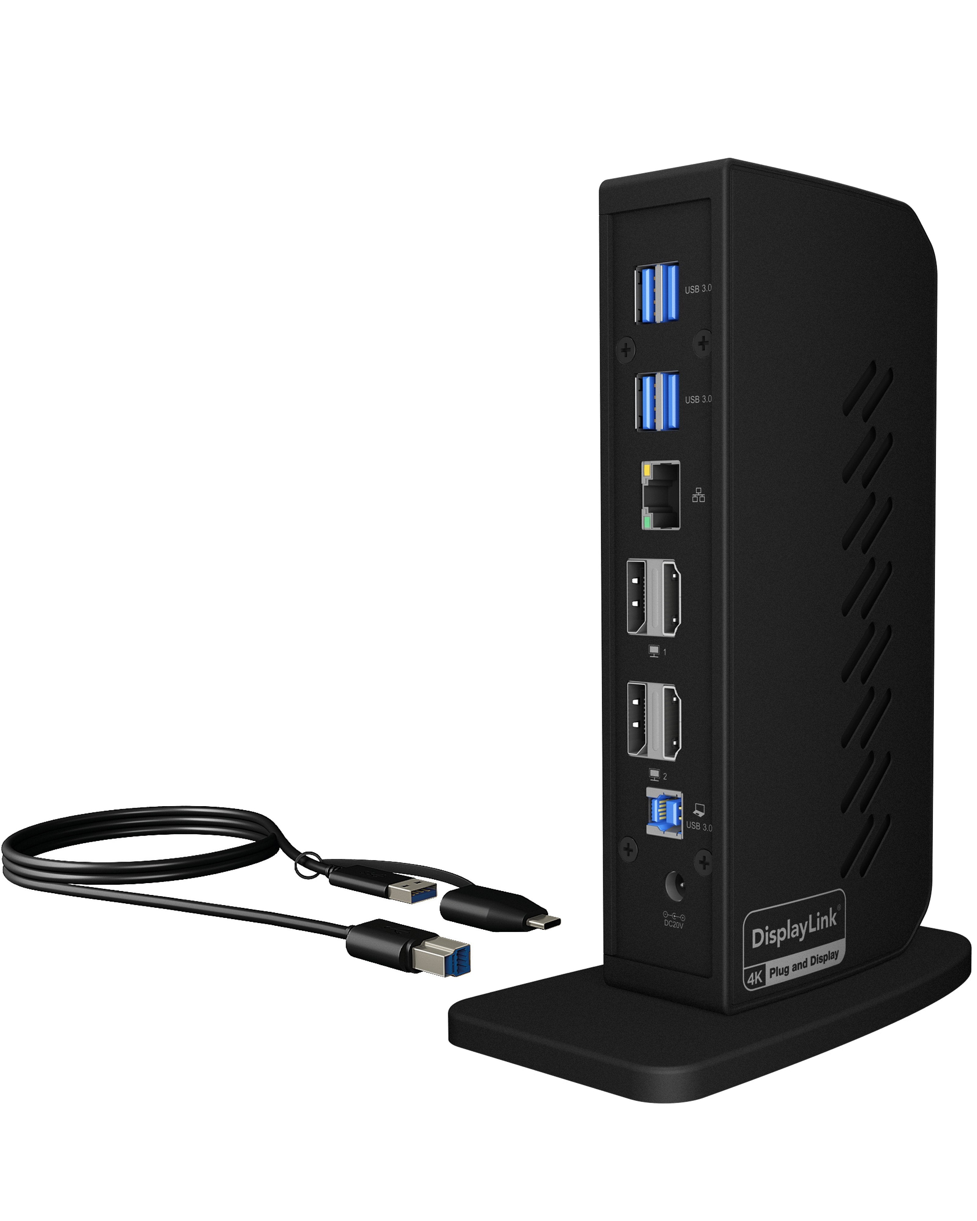 EAN 4250078171331 - ICY BOX IB-DK2252AC Alámbrico USB 3.2 Gen 1 (3.1 Gen 1) Type-C Negro imagen 4