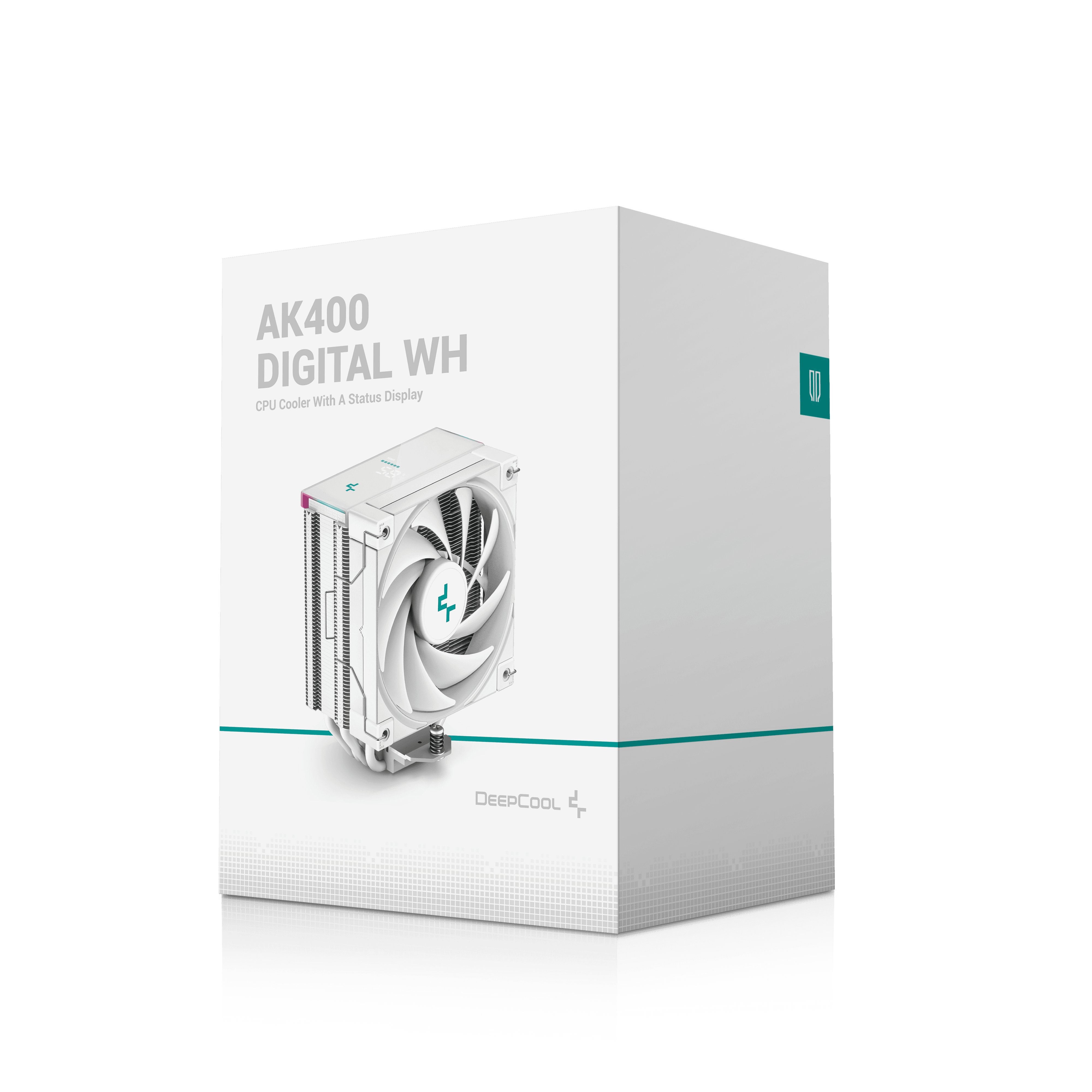 Refrigerador Cpu Multizocalo Deepcool Ak400 Digital White R-Ak400-Whadmn-G
