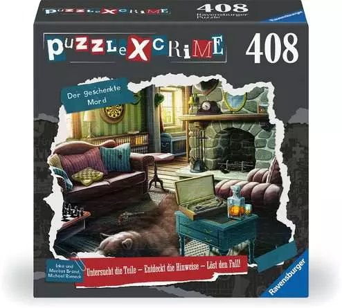 Ravensburger Puzzle X Crime: El Asesinato De Los Superdotados 264 Piezas 17562