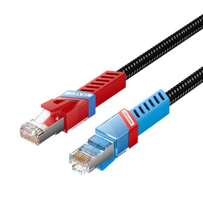 EAN 6922794778337 - Vention IKJBF cable de red Negro 1 m Cat8 S/FTP (S-STP) imagen 1