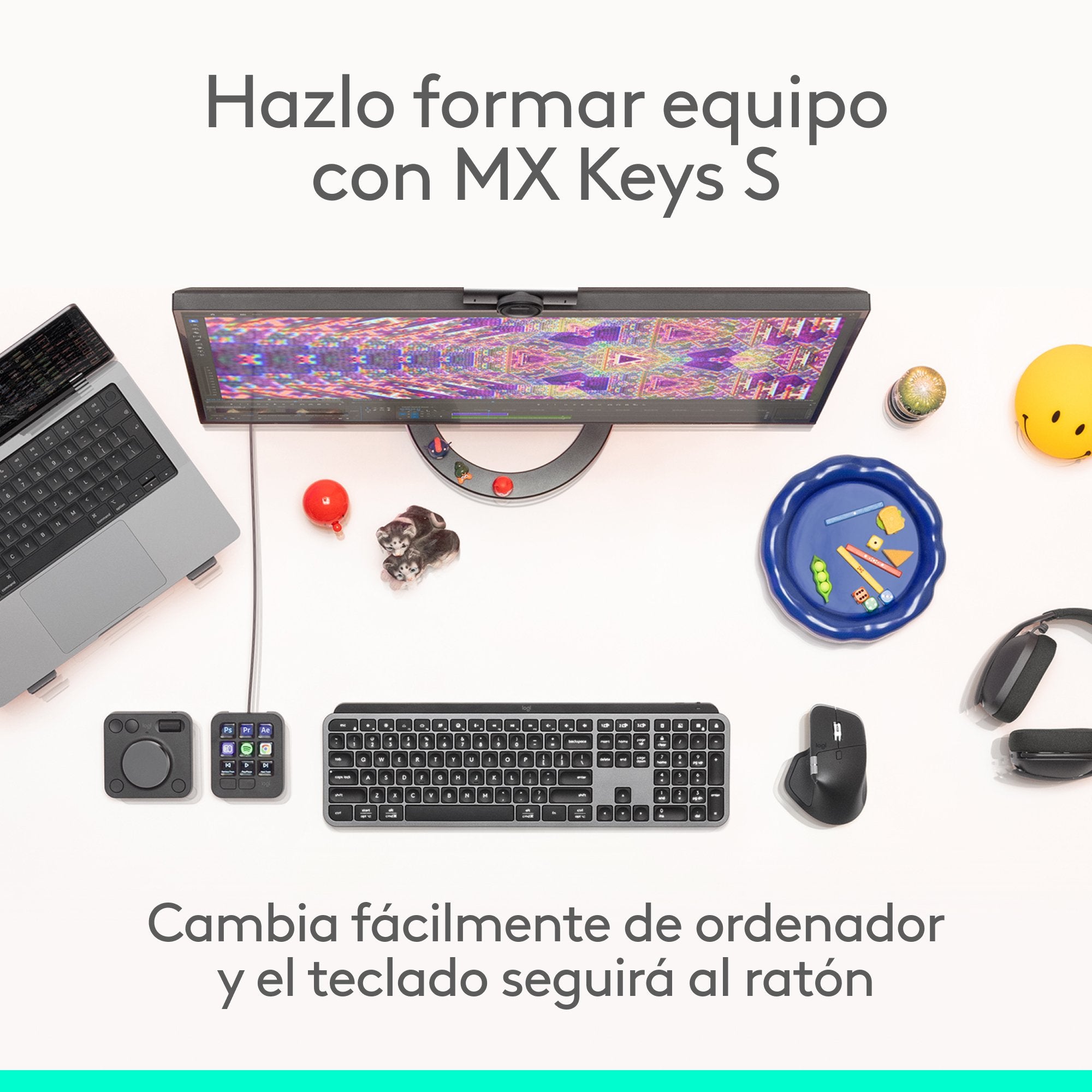 EAN 5099206133082 - Logitech MX Master 4 ratón Oficina mano derecha RF Wireless + Bluetooth Laser 8000 DPI imagen 21