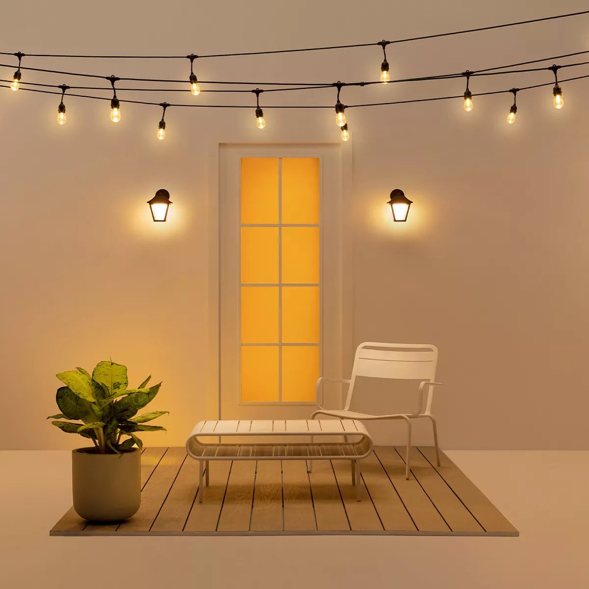 EAN 8720169076181 - WiZ 8720169076181 iluminación inteligente Luz de pared inteligente Wi-Fi 9,5 W imagen 4