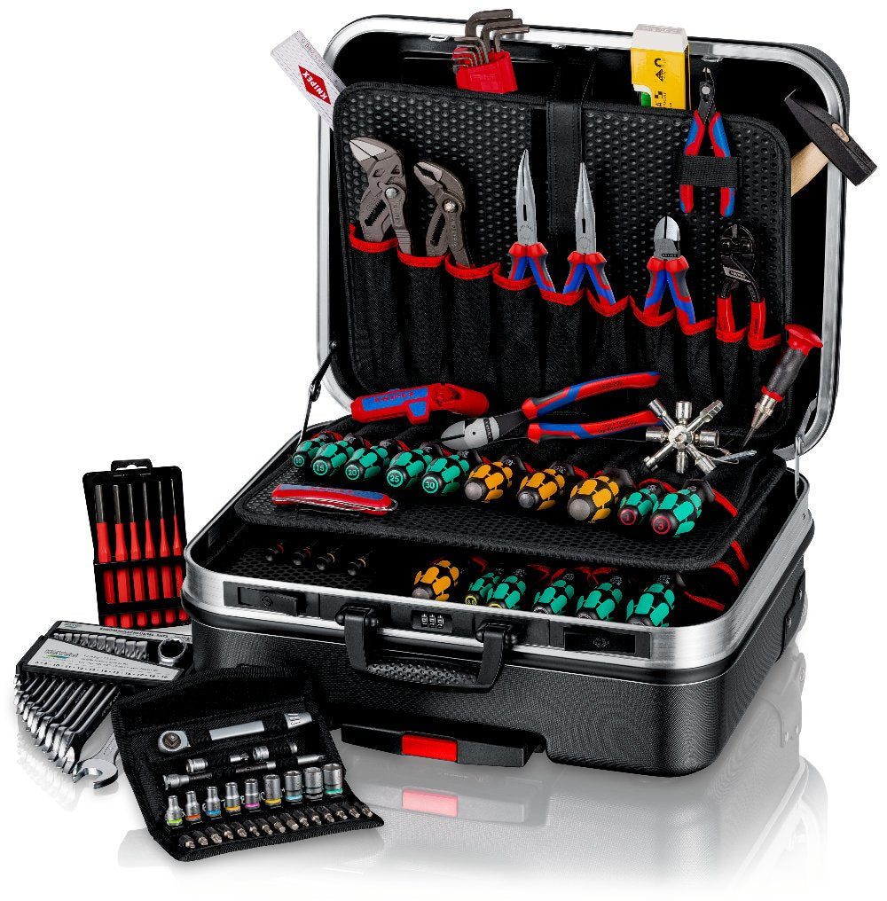 Kit De Herramienta Knipex "Big Basic Move" Mechanik, 90 Partes, Conjunto De Herramientas En Negro, Con Rango De Herramientas Para Artesanos 00 21 06 M