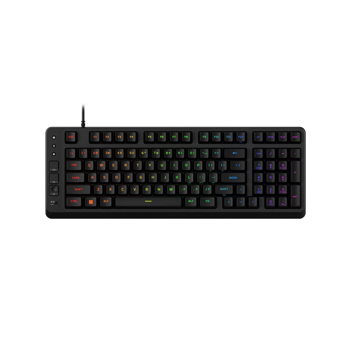 EAN 0198990307879 - HyperX Eve 1800 teclado Juego USB Negro imagen 1