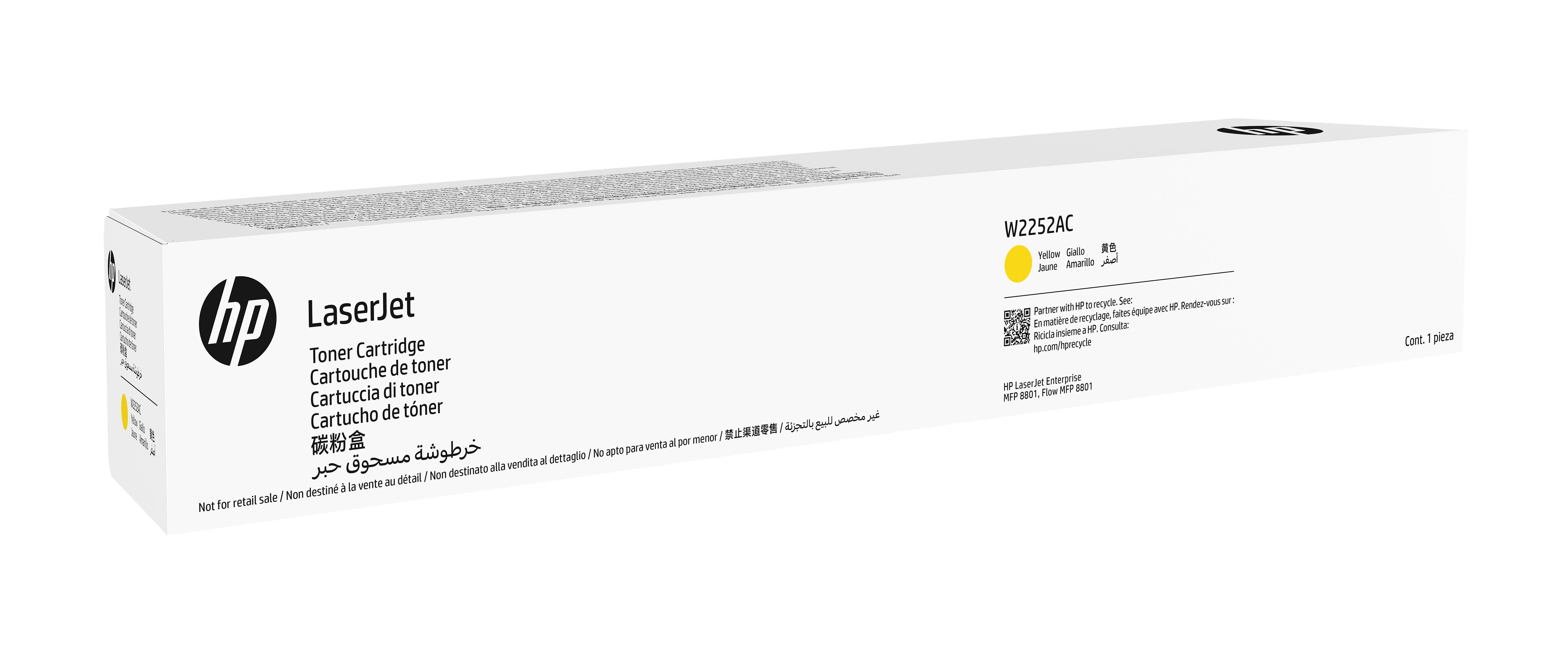 Hp Laserjet Amarillo Contractual Toner Cartridge 40k