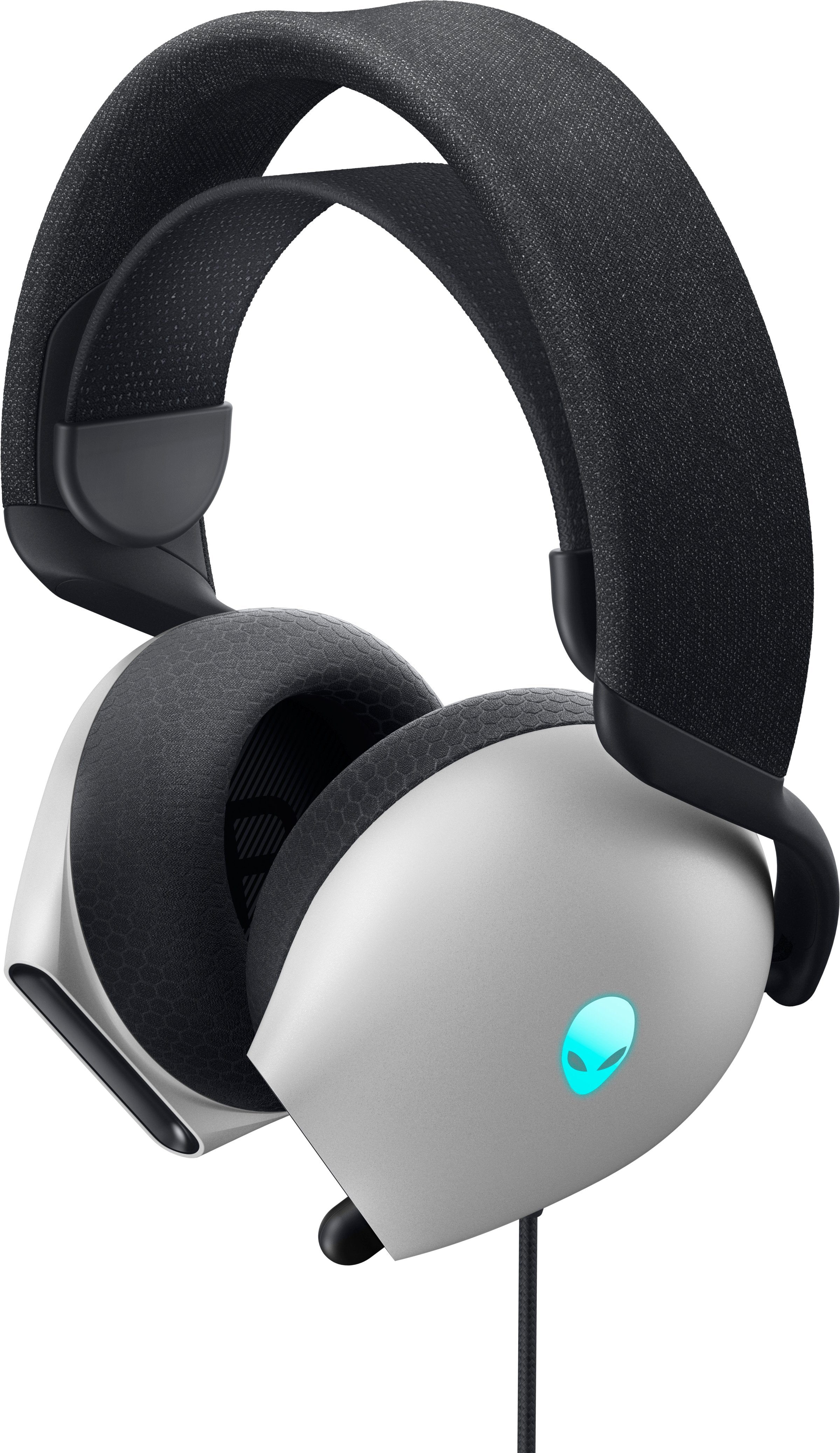 Dell Cascos Alienware Wired Gaming  - Aw520h (Lunar Light)