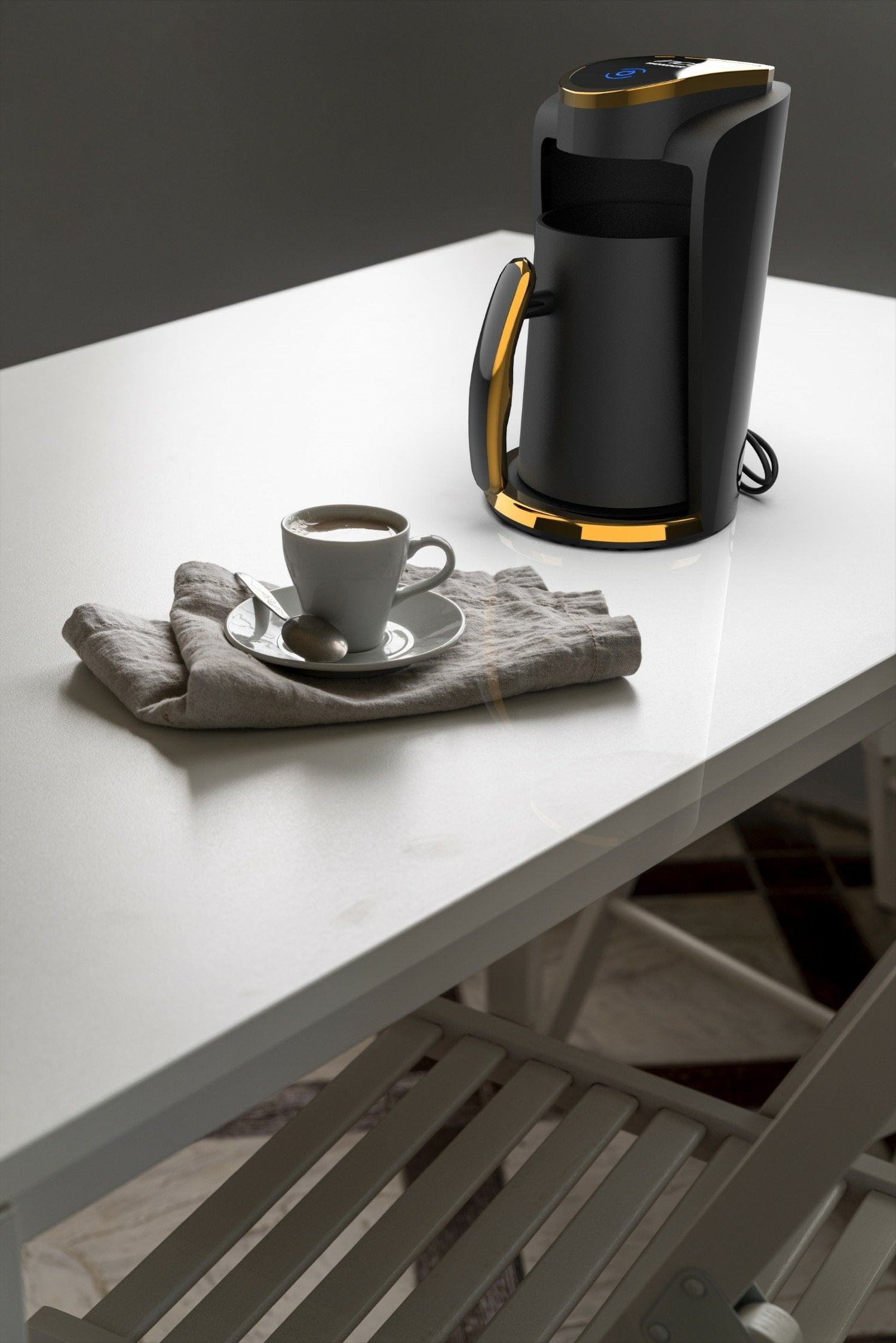 EAN 8681949014604 - Inca IKM-01 cafetera eléctrica Totalmente automática Cafetera turca 0,25 L imagen 6