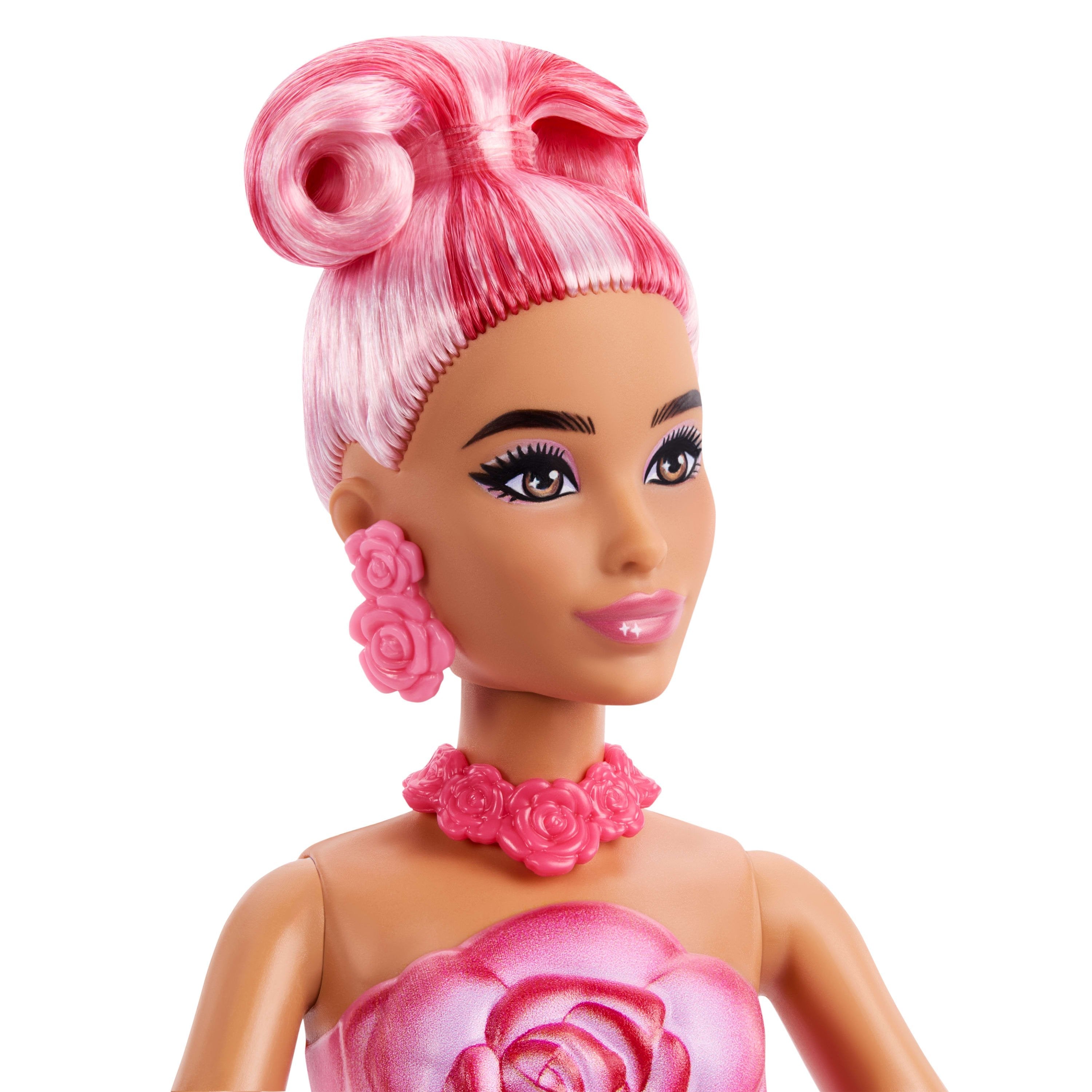 Muñeca Rosa Roja Petal Pop Barbie