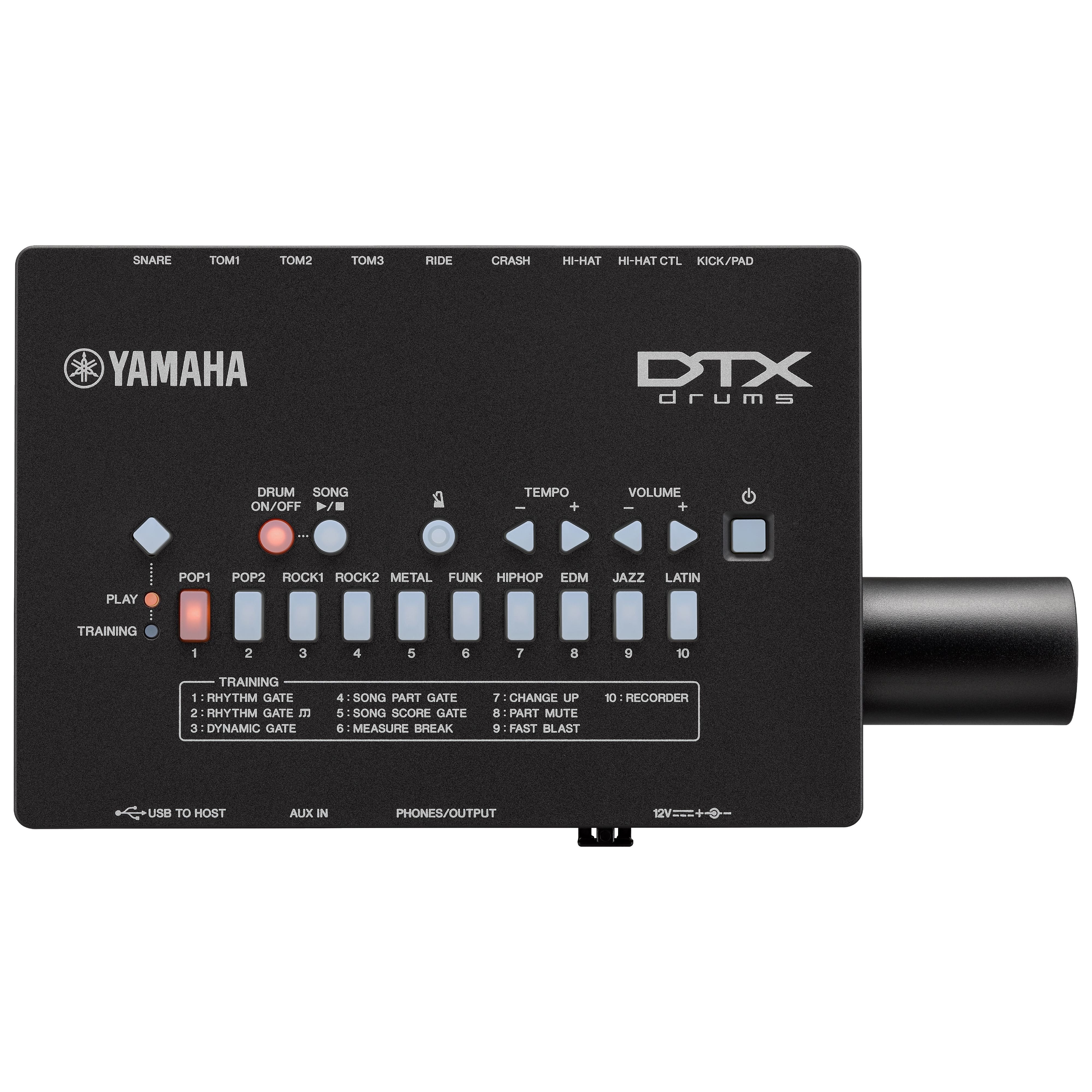 Set De Batería  Yamaha Dtx452k Electrónica