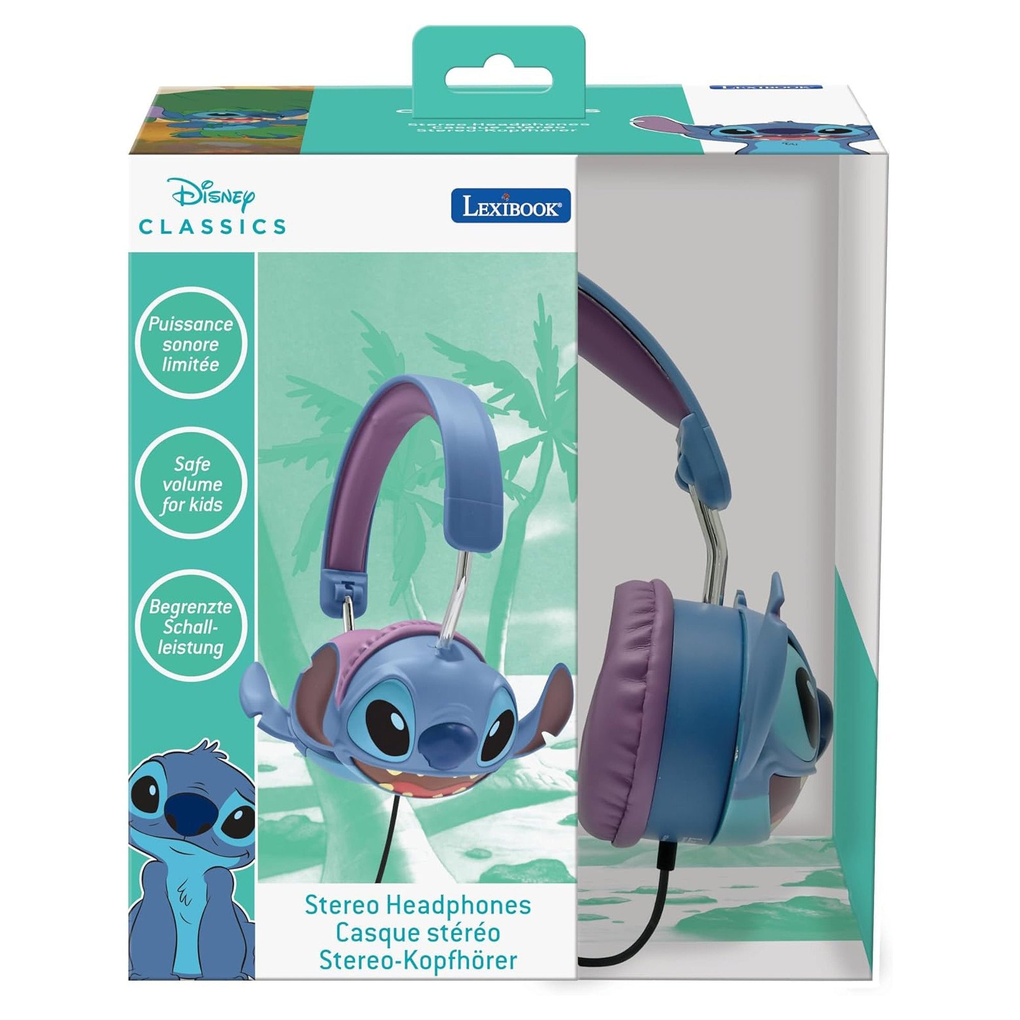 Auriculares Plegables Stitch Disney