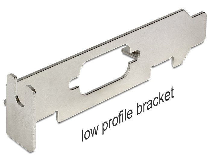 Delock Low Profile Slotblech Mit D-Sub 9 Öffnung