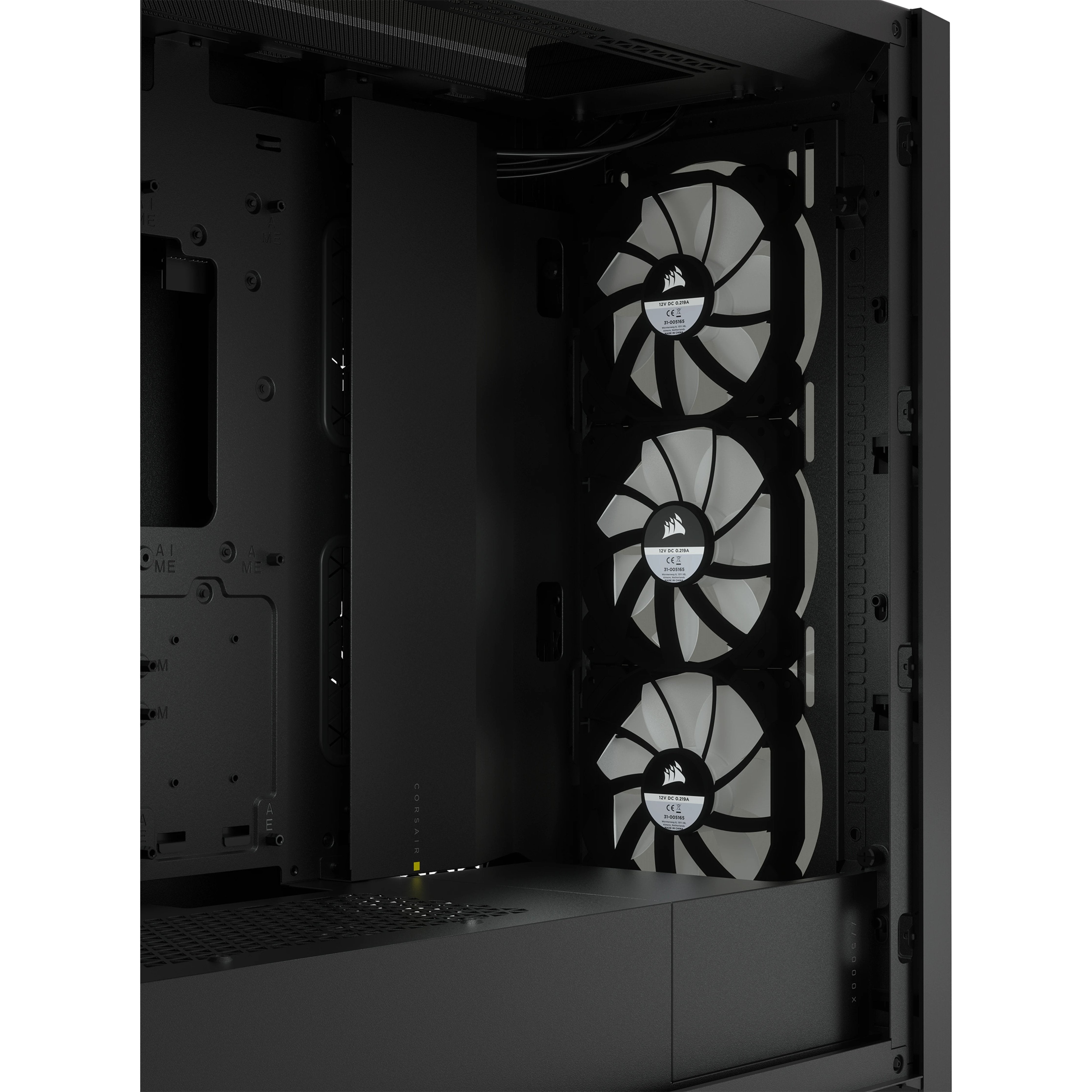 Caja Pc Corsair Icue 5000x Cristal Templado Negra