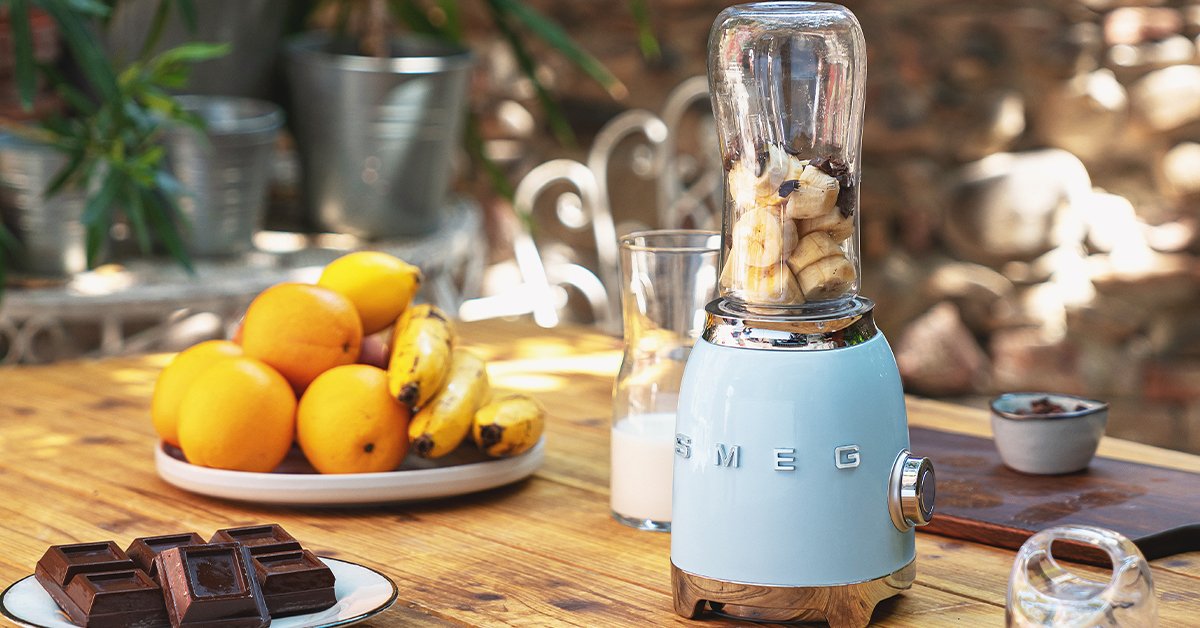 EAN 8017709313067 - Smeg PBF01PBEU licuadora 0,6 L Batidora de vaso 300 W Azul imagen 10