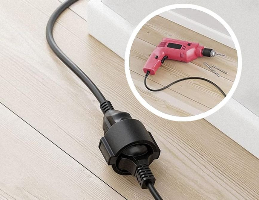 Equip Netzcable Anschl. Schuko -> Cee7 3 3.00m Negro