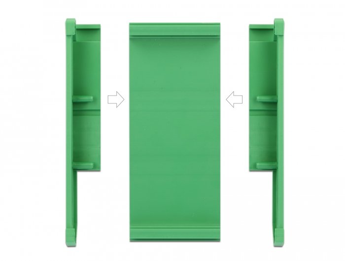 Soporte De Placa De Circuito Delock (107 Mm) Para Carril Din De 5 Cm De Largo