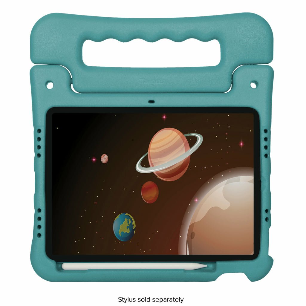 Targus Kids Carcasa Trasera Para Tableta Antimicrobiano Eva Form Teal Para Apple 10.9-Inch Ipad (10th Gen) 10.9-Inch Ipad Air (4th Gen 5th Gen) 11-Inch Ipad Air (M2) 11-Inch Ipad Pro (1st Gen 2nd Gen 3rd Gen 4th Gen)