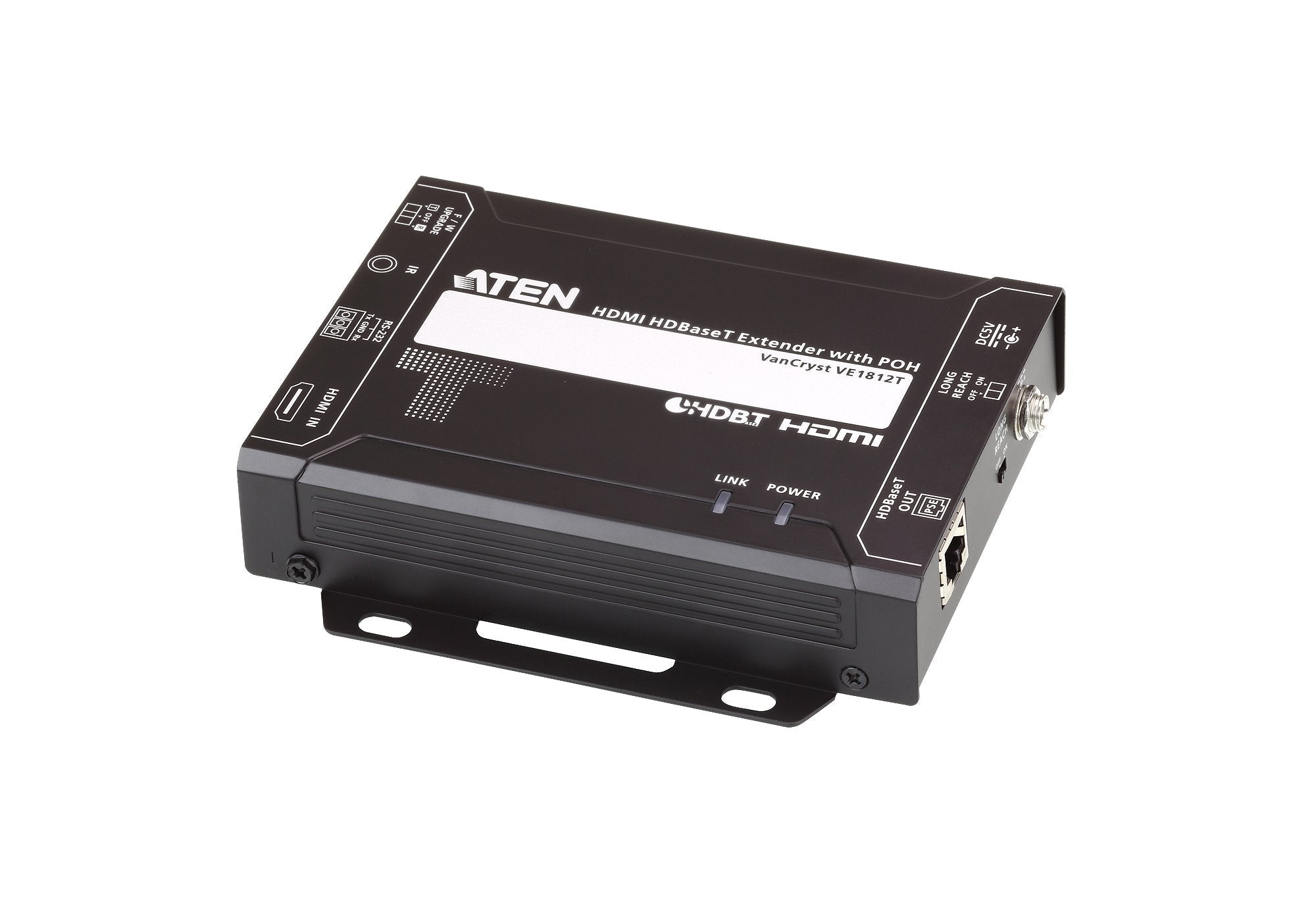Aten Extensor Hdmi Hdbaset Con Poh (4k A 100 M) (Hdbaset Class A)