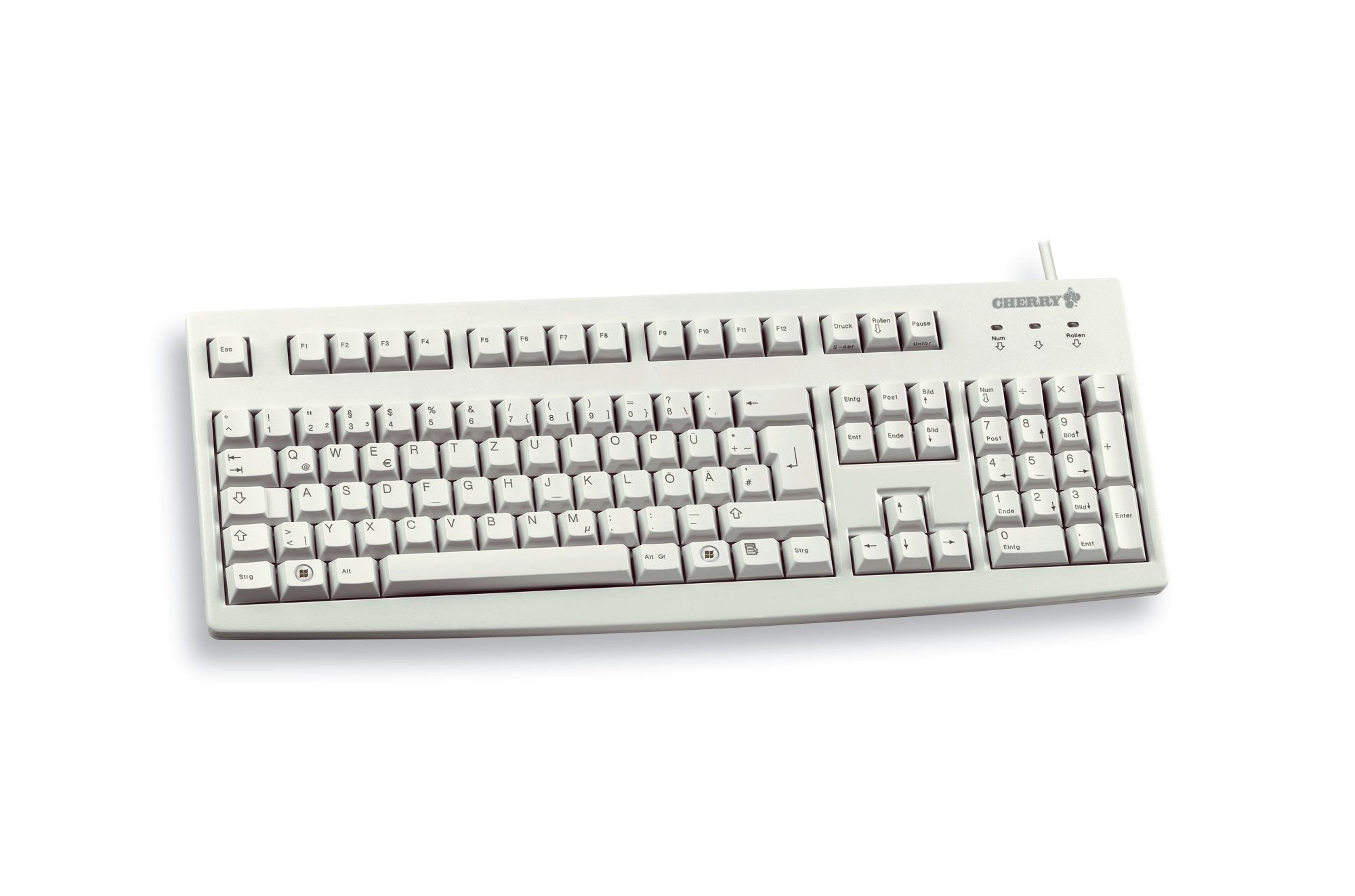 EAN 4025112010606 - CHERRY G83-6105 teclado Universal USB Inglés del Reino Unido Gris imagen 1