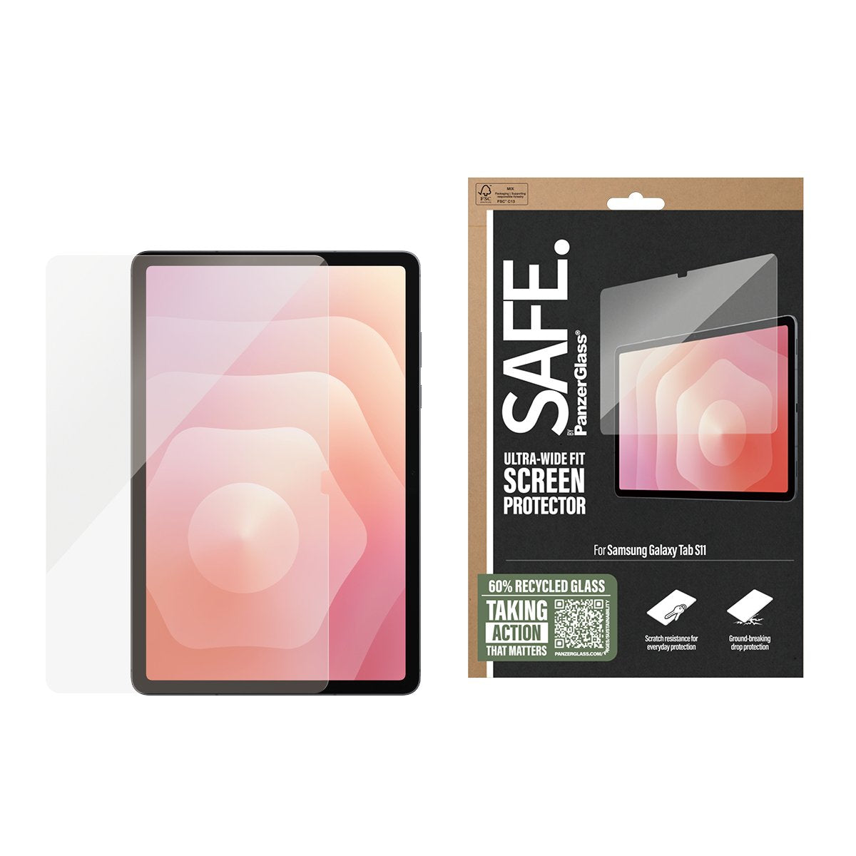 Panzerglass Safe. By Panzerglass - Protector De Pantalla Para Tablet