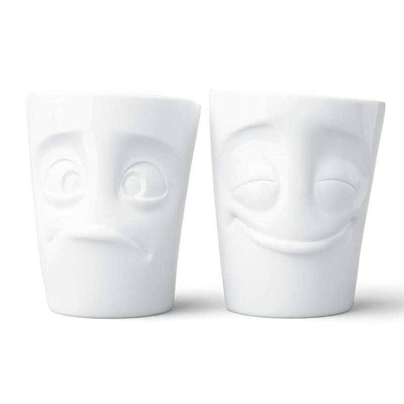 Fiftyeight 350ml Becher - Contento & Verdutzt Blanco