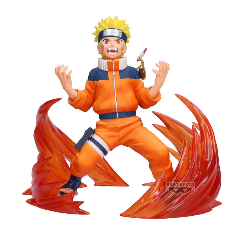 Figura Banpresto Naruto 72 Series 26&27 Vibration Stars Naruto Uzumaki & Sasuke Uchiha (A:Naruto Uzumaki) 15cm