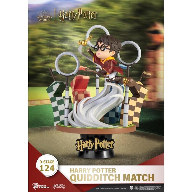 Figura Beast Kingdom Dstage Harry Potter Partido De Quidditch