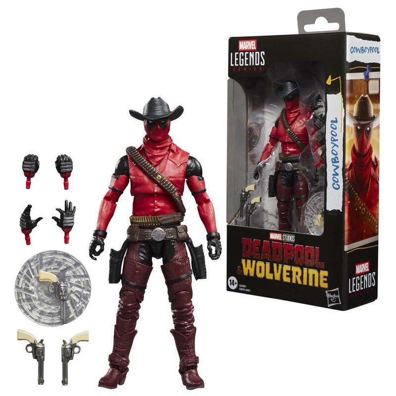 Figura Hasbro Marvel Legends Series Deadpool & Wolverine Cowboypool