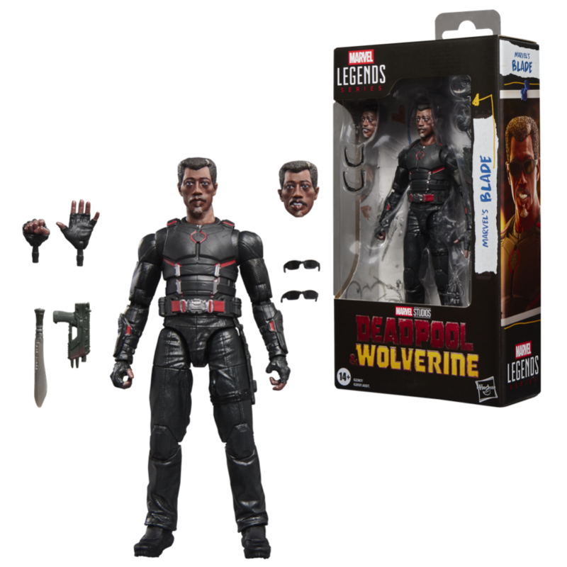 Figura Hasbro Marvel Legends Series Deadpool & Wolverine Marvels Blade