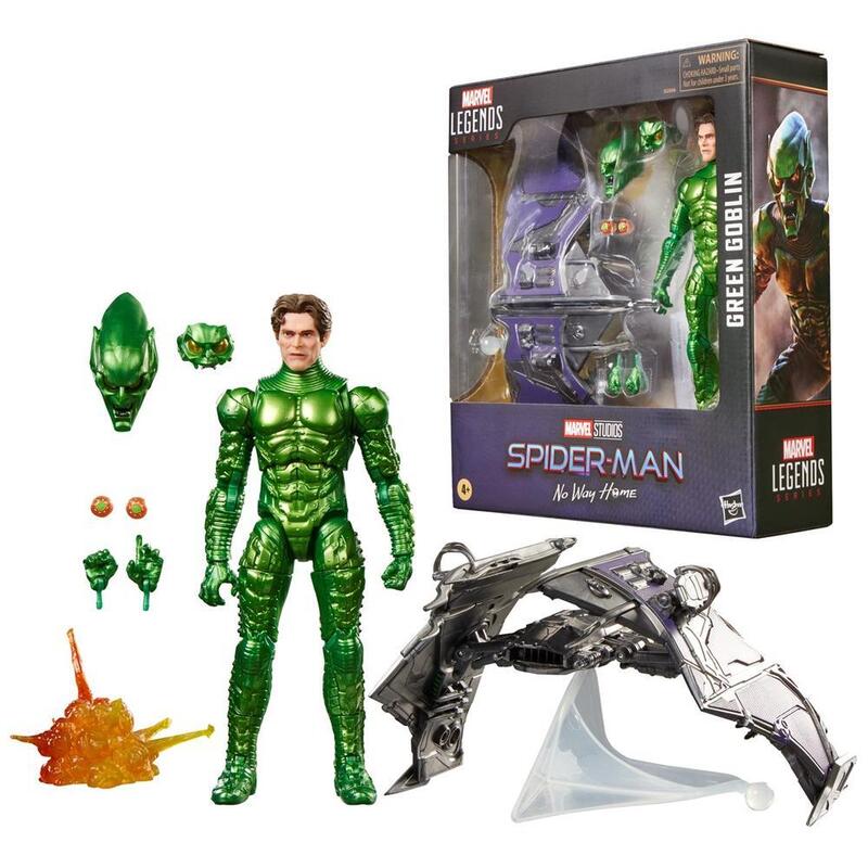 Figura Hasbro Marvel Legends Series Spider Man No Way Home Green Goblin