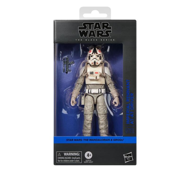 Figura Hasbro Star Wars The Black Series The Mandalorian & Grogu Imperial Remnant At At Driver
