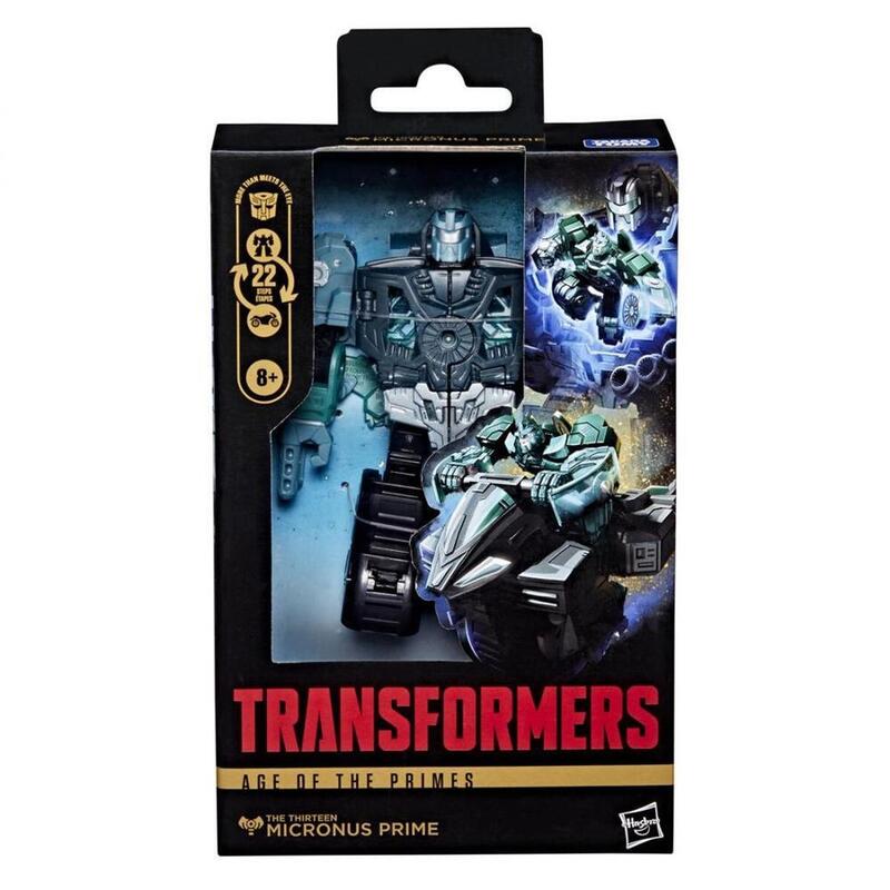 Figura Hasbro Transformers Age Of The Primes Deluxe Class Micronus Prime 14cm